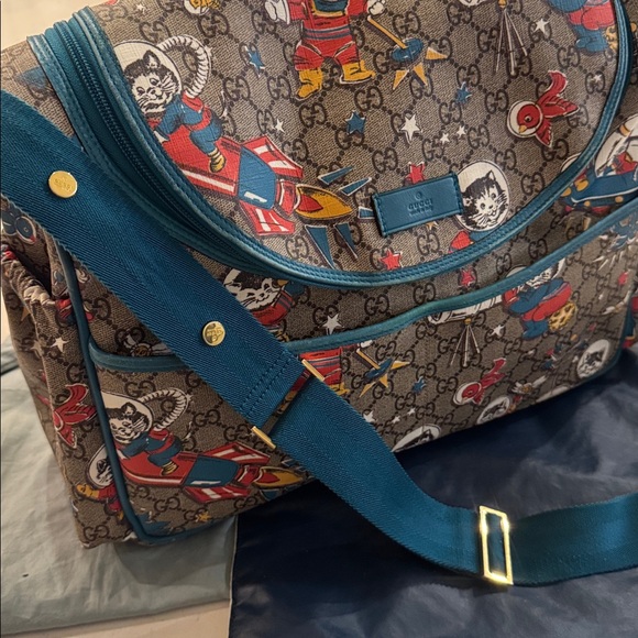 Gucci baby/diaper Bag